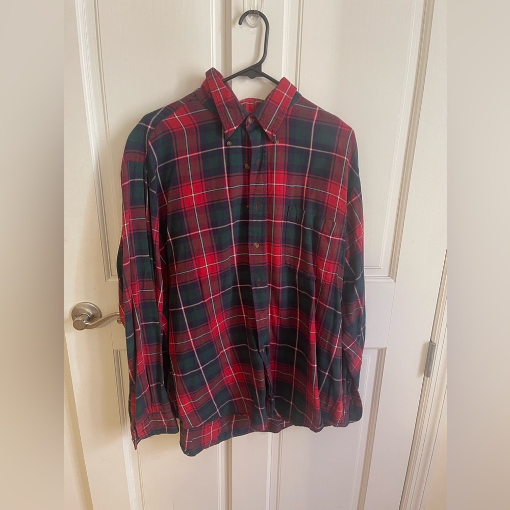 Thrifted plus size flannel